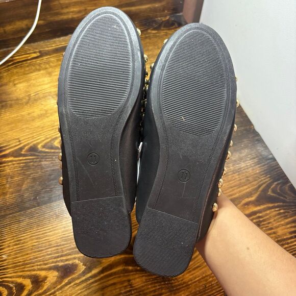 A New Day Black And Gold Studded Mule Size 11 - Picture 8 of 8